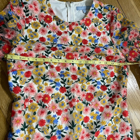 Antonio Melani x The Nat Note Clementina Embroidered Floral Mini dress size 6 - Picture 5 of 11